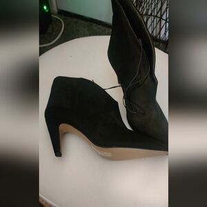 H&M Black Heeled Ankle Boots